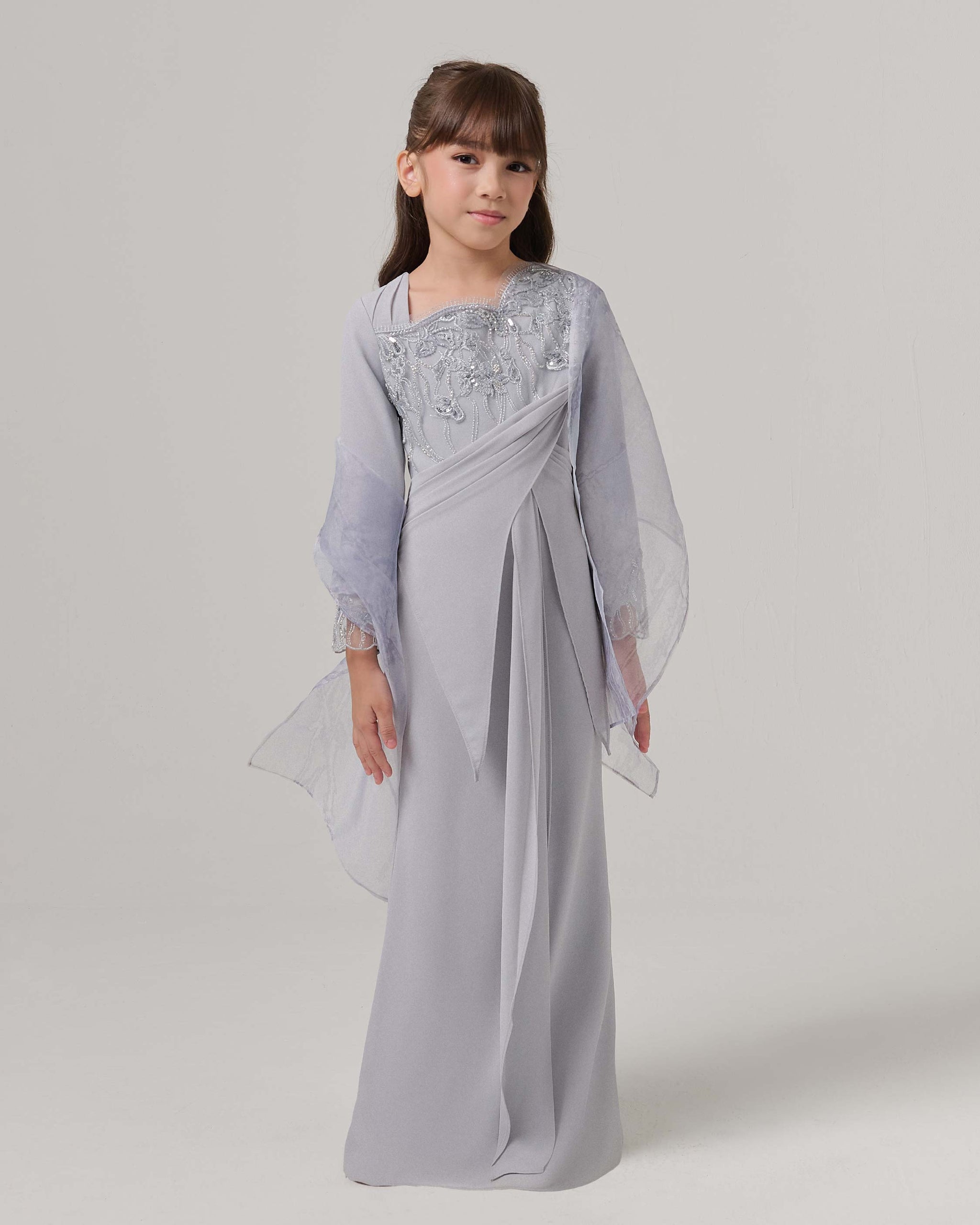 ash blue dress Ash Blue Sweater Dress – Off The Wall Fashions main image 1