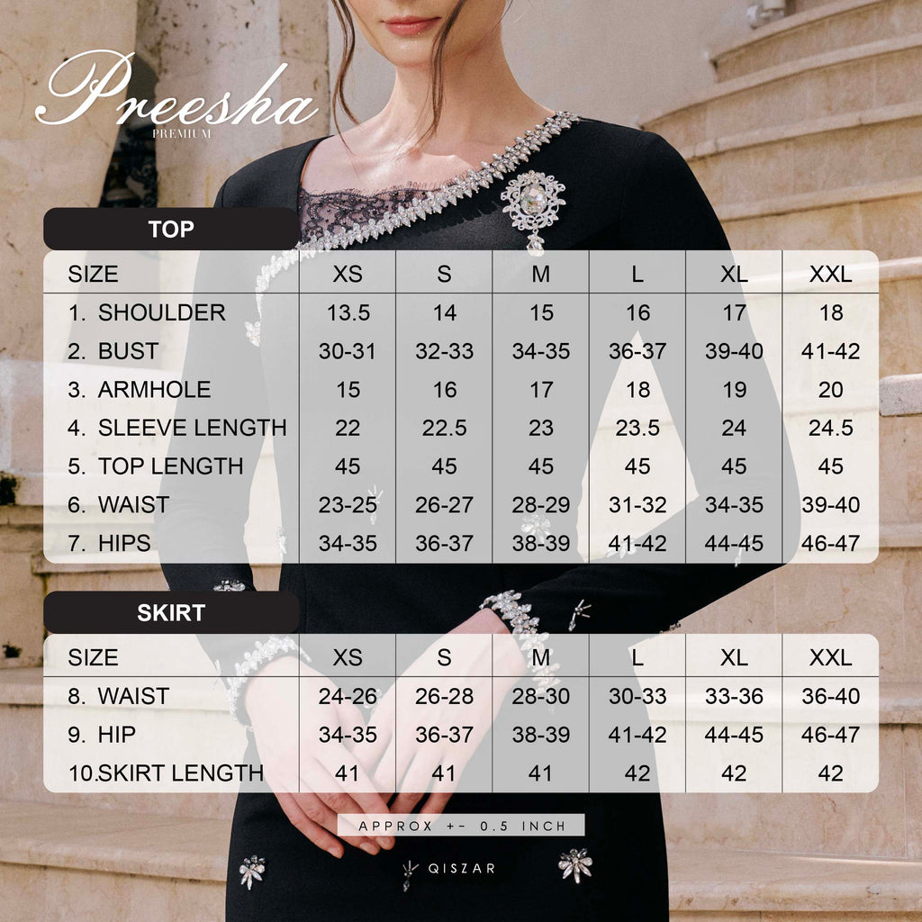 PREESHA PREMIUM - MIDNIGHT BLUE – Qiszar